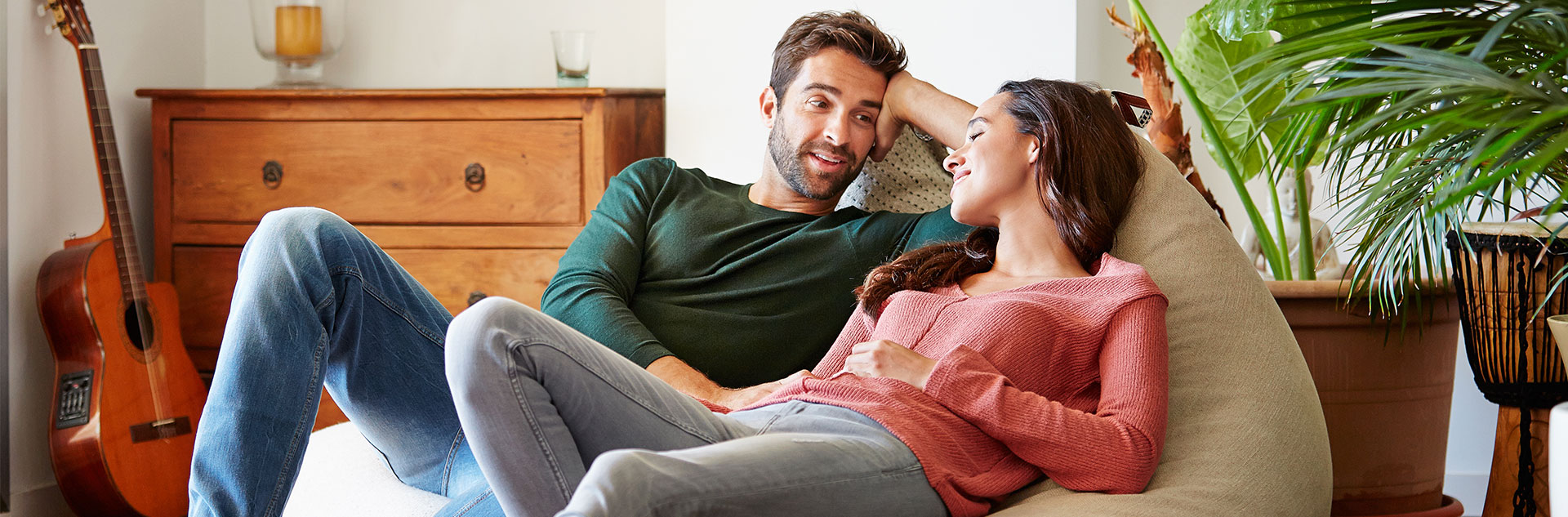 couple having a discussion